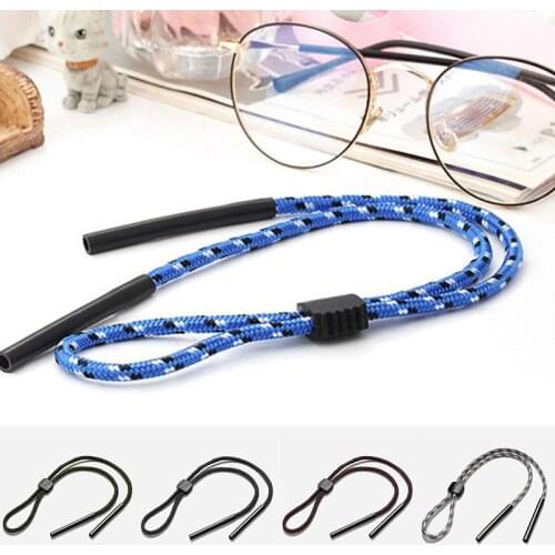 Polyester Sport Sunglasses Chain Anti-Slip Glasses Chain Lanyard Man Women Unisex Summer Simple Fashion Eyewear Accessories