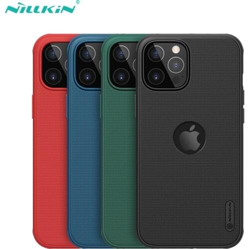 For iPhone 12 Pro Max Cases For iPhone12 Covers Nillkin Frosted Shield Pro TPU Sort Edge PC Back Cover For iPhone 12 Mini 12 Pro