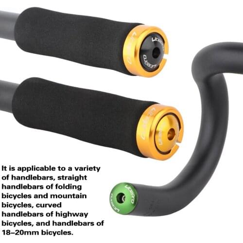 Faltrad Griff Griffe Stecker MTB Fahrrad Lenker Stecker Aluminium Legierung Radfahren Teile Bar End Kappe Expamsion XR-Hot