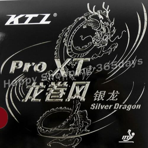 KTL Pro-XT Silver Dragon pips-in table tennis / pingpong rubber with sponge