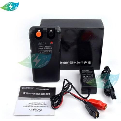 14.8v 13600mAh Lithium ion battery with BMS for 13.6Ah electric winch fishing reel battery+3A Charger