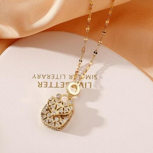 2021 new bag Pendant Necklace womens jewelry