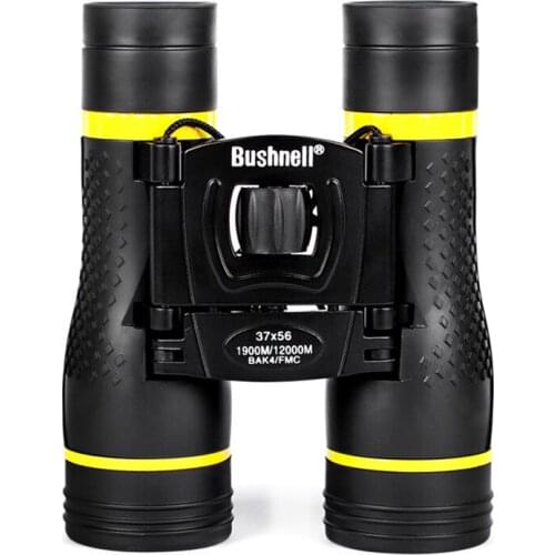 Portable zoom telescope binoculars powerful 37X56 folding long-distance low light night vision professional