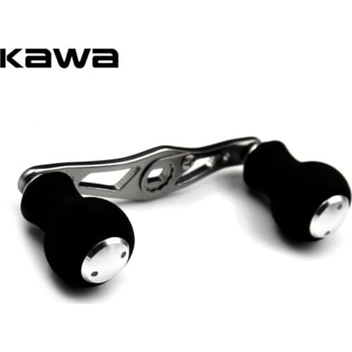KAWA Alloy Aluminum Handle EVA Knob For Bait Casting Reel Fishing Tackles, Reel Handle 8*5mm hole for Abu and Daiwa reel