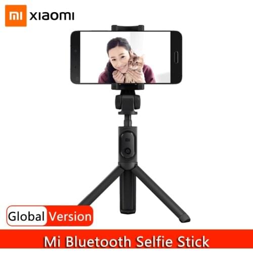 Original Xiaomi Bluetooth Selfie Stick Tripod Foldable Wireless Remote Shutter Monopod Phone Holder for IOS Redmi Note 9S 8 PRO
