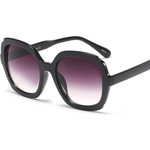 Veshion Leopard Square Retro Sunglasses Women Fashion Shades UV400 Vintage Glasses