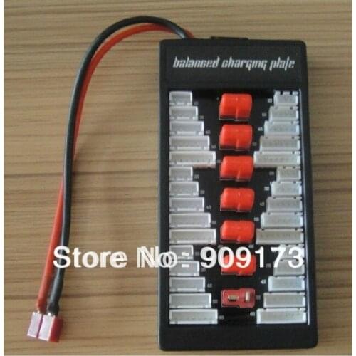 Balance Charge Board Parallel Charging Plate , Up to 6 packs 2-6s Lithium Battery ,iMAX B6 B6AC B8 Charger