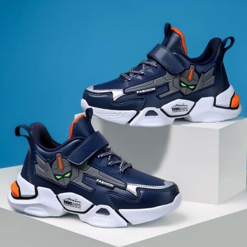 Disney Childrens Cartoon Iron Man Non-slip Soft Bottom Boys Casual Shoes Sports Shoes Student Running Shoes