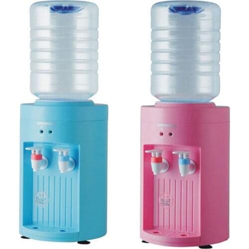 Electric water dispenser home office desktop water dispenser hot and cold small mini portable water dispenser