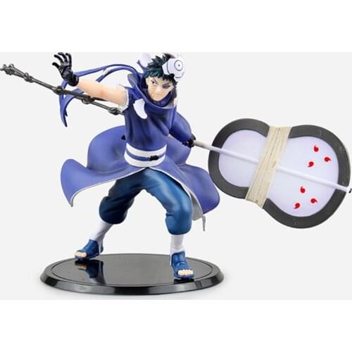 Naruto Shippuden Figure Anime Action Uchiha Obito 7 Inch Model Masked Statue Collectible Desktop Decoration Figure Toys