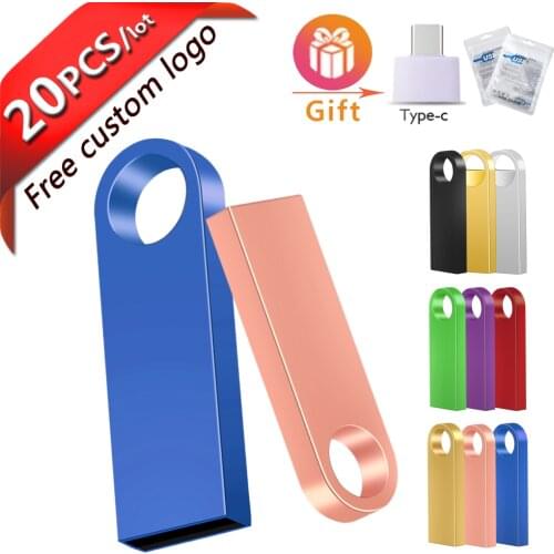 20pcs/lot Pendrive 128GB flash drive 4GB 8GB 16GB 32GB 64GB pen drive pendrive u disk 128GB memoria cel usb stick