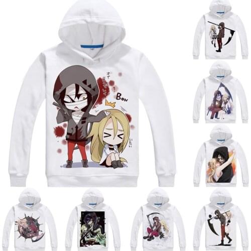 Rachel Gardner Isaac Foster T Shirt Angels of Death Slaughter Satsuriku no Tenshi Men T-shirt Casual TShirt Long Sleeve Shirts