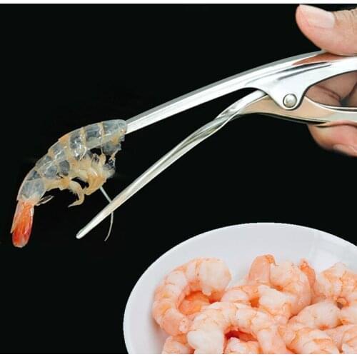 Stainless Steel Shrimp Peeler Household Shrimp Peeler Shrimp Shell Extractor Creative Kitchen Gadgets Kitchen Accessories