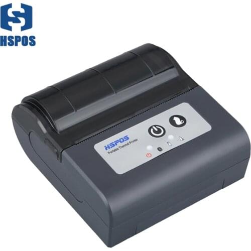 High quality wifi portable 80mm thermal printer support raster Bitmap Printing mobile printer with 1500mAH battery for catering