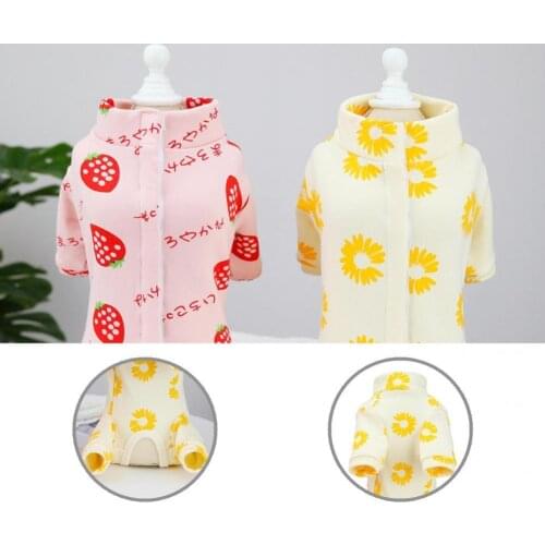 Casual Warm Dog Winter Cardigan Jacket Warm Puppy Jacket Non-shrink Puppy Costume