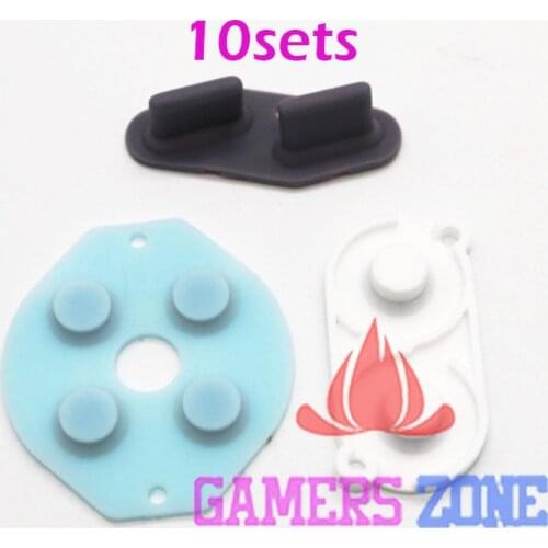 10sets Conductive Adhesive For Game Boy GB Silicon Rubber Pad Replacement Part
