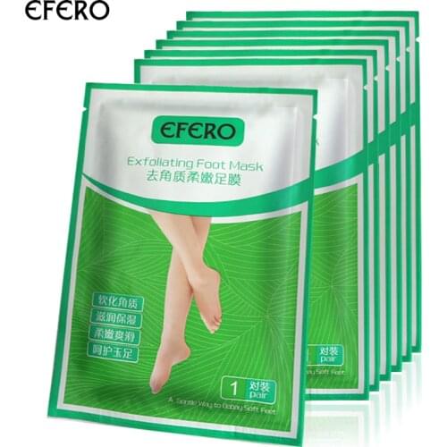 14pcs=7pair Exfoliating Feet Mask Foot Mask Peeling Renewal Remove Dead Skin Cuticles For Heels Socks For Pedicure Socks