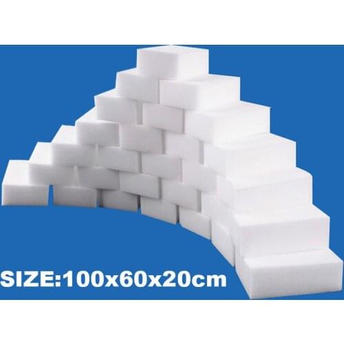 50 Pcs/lot Wholesale Office Bathroom Cleaning Nano Sponges Melamine Sponge Magic Sponge Eraser Melamine Cleaner for Kitchen