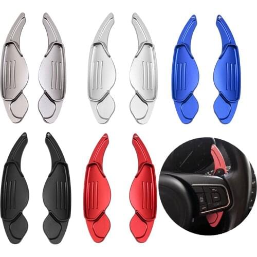 Car Paddle Shift For Jaguar XF XE XJ F-PACE F-TYPE X760 X250 X260 X761 X351 Steering Wheel Shifter Extend Car Stickers Accessory