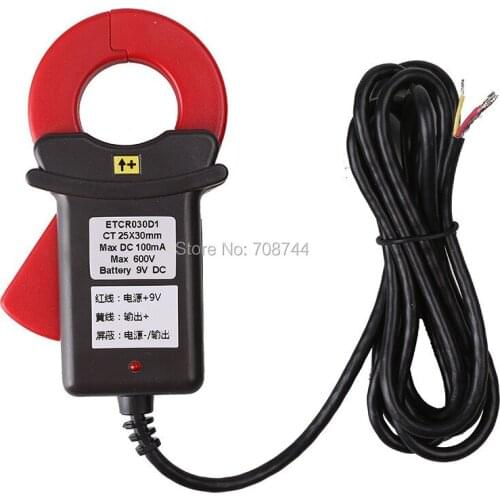 ETCR030D1 Clamp DC Leakage Current Sensor Of Non-contact Measurement Clamp Meter Price