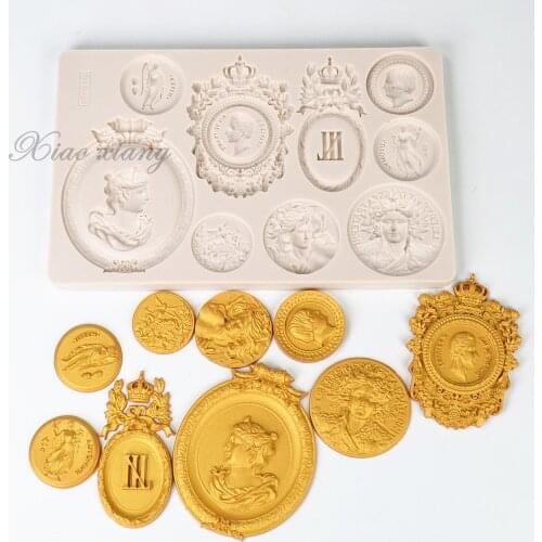 Cake Mold 3D Angel Silicone Mold Chocolate Candy Molds Fondant Cake Decorating Tools DIY Fondant Soap Pastry Baking Mold M2126