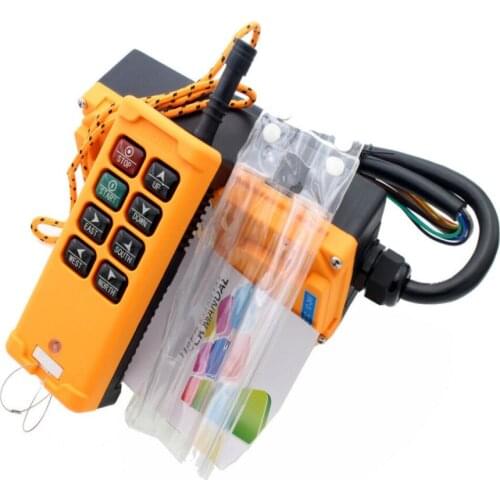 HS-8 8 keys industrial remote controller switch 1 transmitter + 1 receiver Crane Transmitter