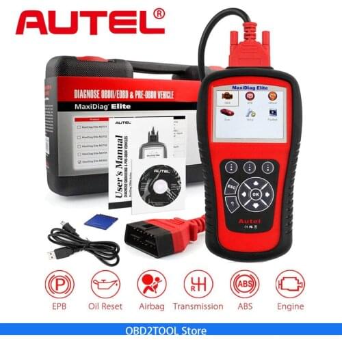 DHL Free Shipping Autel MaxiDiag Elite MD802 All System with Data Stream(including MD701,MD702,MD703 and MD704) Diagnostic Tool