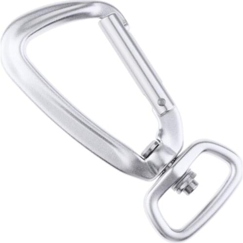 Premium Climbing Carabiner Clip Hammock Camping Hooks Swivel Rotating Ring Outdoor Keychain Backpack Hooks Accessories
