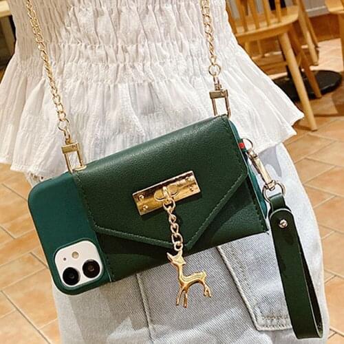 Crossbody Lanyard Wallet Case For iPhone 11 Pro Max 11 Pro X XR XS Max SE 2020 6 6S Plus 7 8 Plus Leather Shoulder Strap Cover