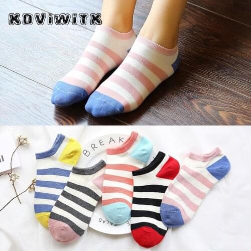 Fashion Zebra Stripe Cotton for Womens Casual Socks Rainbow winter College style Sock Black Harajuku Girls Funny women Art Sox
