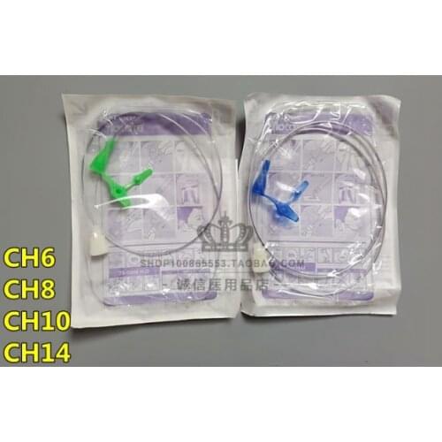 A one-time stomach tube 6# 8# 10# 14# nasogastric feeding tube free shipping