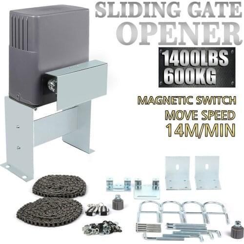 Sliding Door Opener Door Opening Drive 635 kg with Wireless Remote Control 12.2 m Sliding Doors Automatic Sliding Actuator