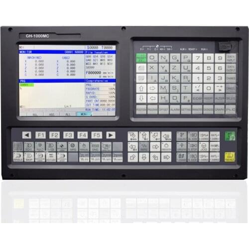 Support PLC and DSP 4 axis milling cnc controller