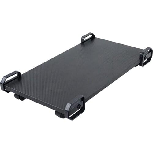 PC Cart CPU Stand Computer Tower Stand Holder With Locking Caster Wheels CPU Holder Mobile Computer Desktop Floor Stand