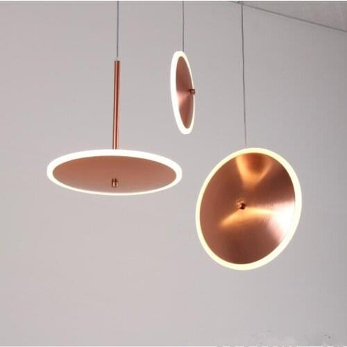 Nordic LED ceiling simple single head restaurant bar bedroom bedside study pendant lamp free shipping