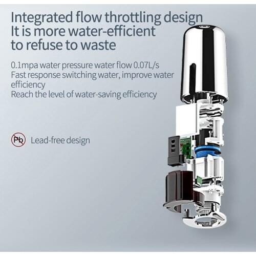 New Smart Sensor Faucet Mouth Touchless Faucet Spray Head Replacement for Kitchen Sink SCI88