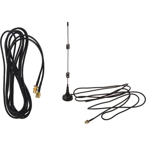 WSFS Hot WiFi WAN Router Wi-Fi Antenna Extension Cable RP-SMA & WiFi Antenna Booster 7DBi 2.4GHz for Wireless LAN WLAN