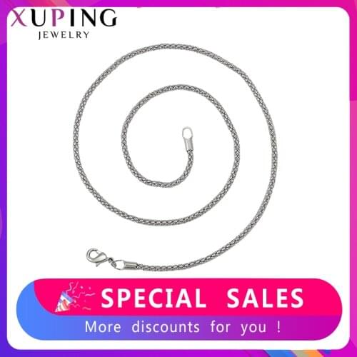 Xuping Environmental Copper Necklace for Women New Arrival Bridal Jewelry Party Weeding Gifts Dropshipping 45657