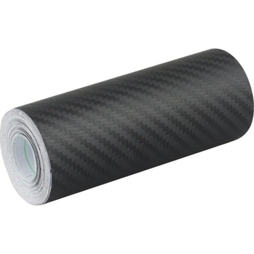 Replacement Anti-Scratch Strip Carbon Fiber Vinyl Film Stickers Tape Universal Accessory