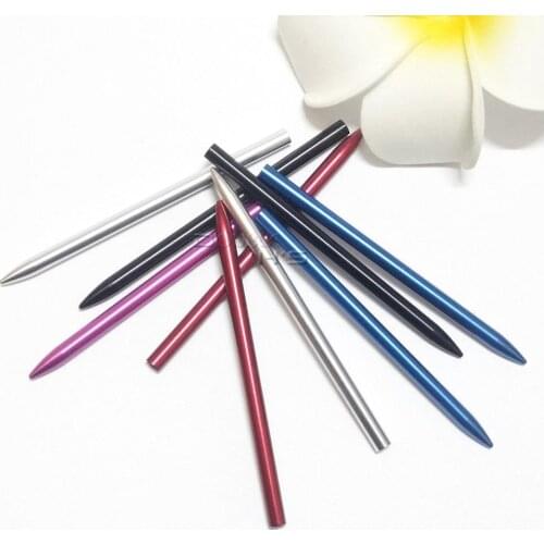 100pcs/lot 3.5"Aluminum Paracord Needle With Screw Thread Shaft Tip Stiching Needle Fid for Pracord Bracelet