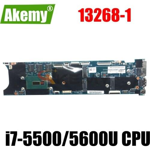 13268-1 448.01430.0011 For Lenovo ThinkPad X1C X1 Carbon 2015 Laptop motherboard With i7-5500/5600U CPU RMA 8G 100% fully tested