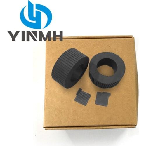 2 Sets Pickup Roller Pad Kits for Fujitsu fi-4530C fi-5530C fi-5530C2 fi-5530 4530C 5530C 5530C2 5530 PA03334-0001 PA03334-0002