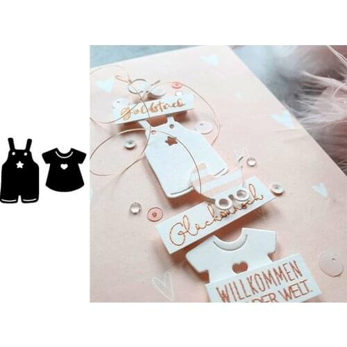 2020 new metal cutting dies romper set cut die mold Scrapbook cards making paper craft knife mould blade punch