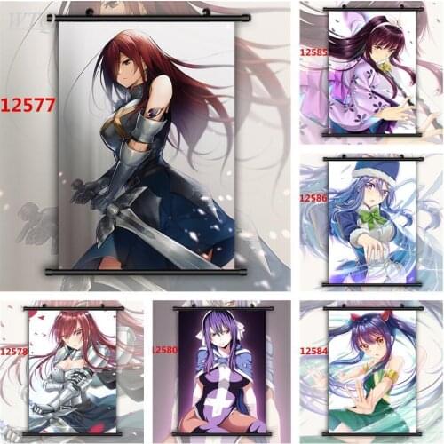 Fairy Tail Erza Scarlet Anime Posters HD Print Wall Poster Canvas Painting Wall Decor Wall Art Picture Room Decor Home Decor