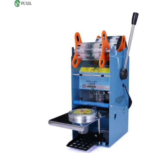 WY-802F Bubble tea machine Manual Cup sealing machine for 9.5cm cup 220V/50hz Cup sealer for Coffee/Bubble tea Sealing machine