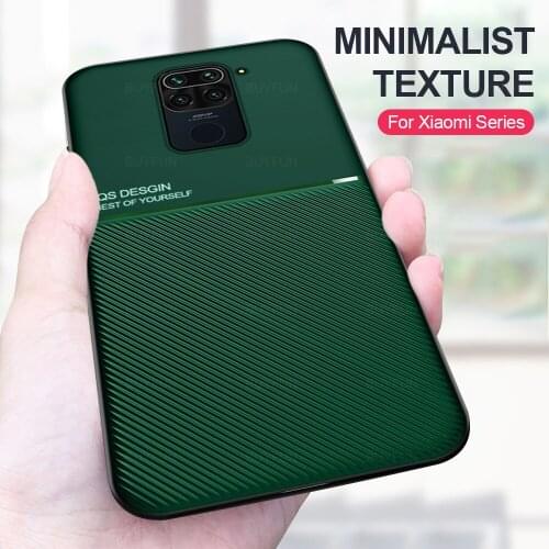 Car magnetic Holder case for xiaomi redmi Note 9 8 pro 9S 8T bumper silicone cover for redmi 9 9A 9C 8 8a red mi Note9 coque