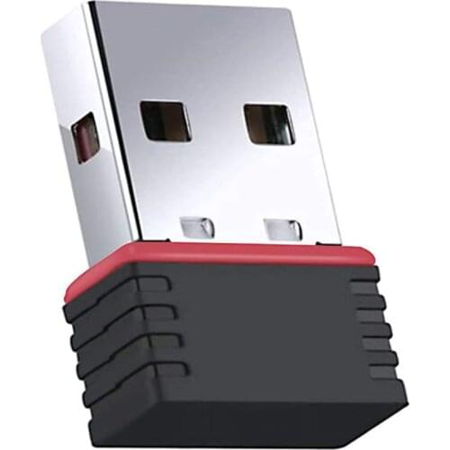 Wireless Mini USB Wifi Adapter 802.11N 150Mbps USB2.0 Receiver Dongle Network Card For Desktop Laptop Windows MAC Linux