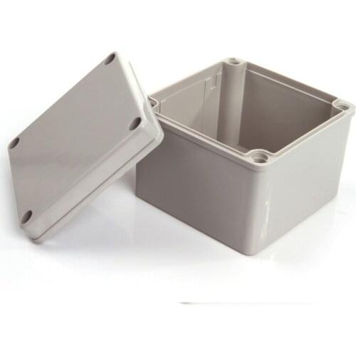 Electric control pushbutton box Plastic waterproof Case IP66 ABS boxes instrument enclosure use as junction box 125*125*100mm