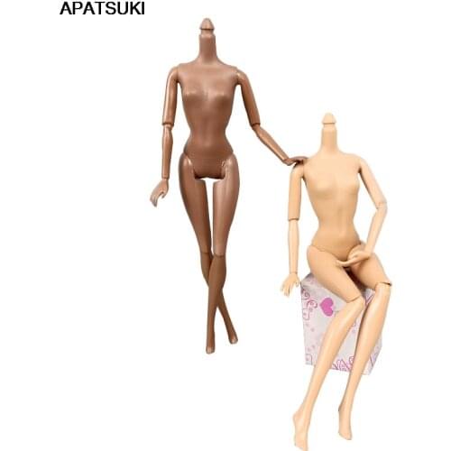 11.5" Doll Body Movable Naked 11 Jointed Body for 1/6 BJD Dolls Nude Female Body Dollhouse Accessories Kid Toy Best Gifts