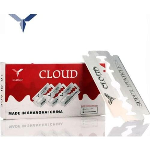 CLOUD 100 Pcs Razor Blades Stainless Steel Hairdressing Shaving razor blades Knife Blades Salon Barbers Hair Blades & Thinning